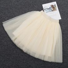 Load image into Gallery viewer, White Tutu Skirt