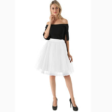 Load image into Gallery viewer, White Tutu Skirt