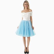 Load image into Gallery viewer, White Tutu Skirt
